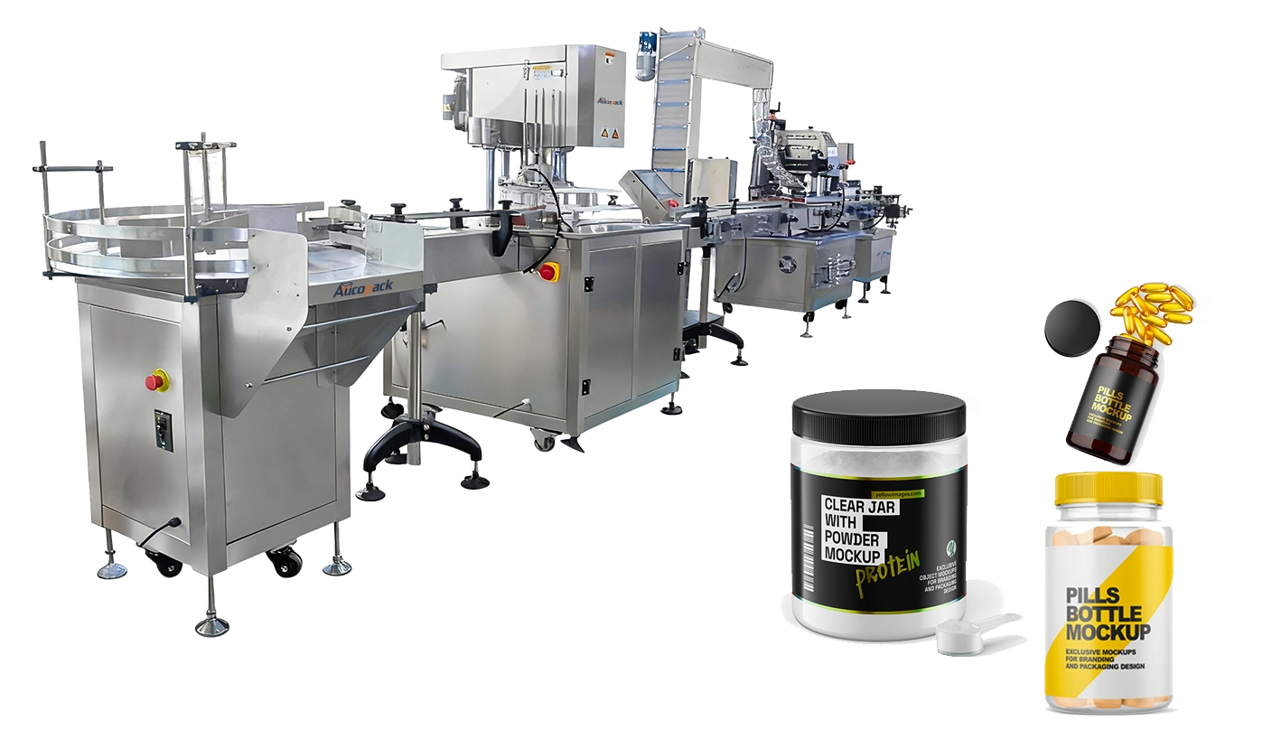 Jar Packaging Machine Solutions for Vitamins
