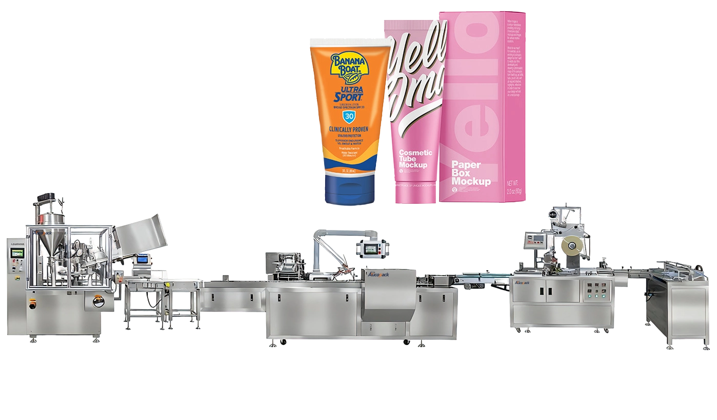 Automatic Cartoning Machine for Lotion Products