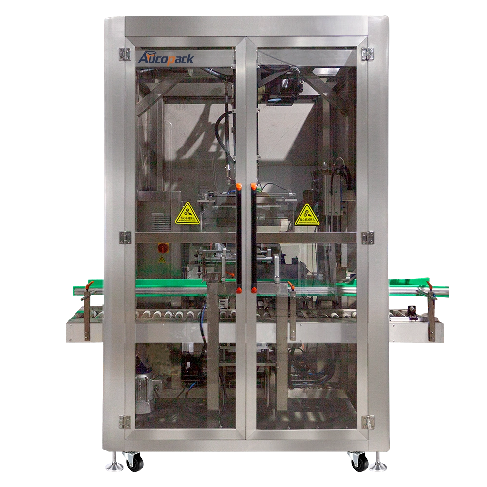 Auto Vertical Cardboard Cartoning Sealing Packaging Machine