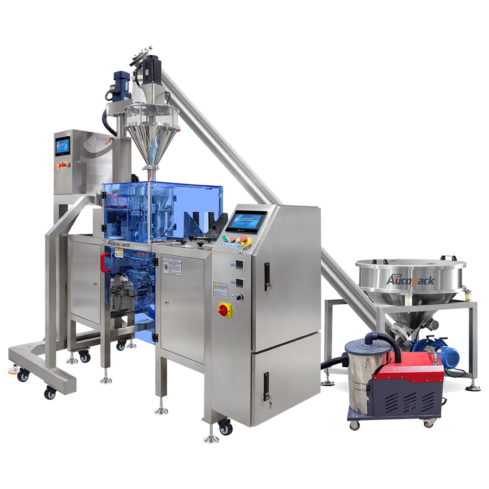 Auto Premade Pouch Powder Packing Machine with Dust Collector