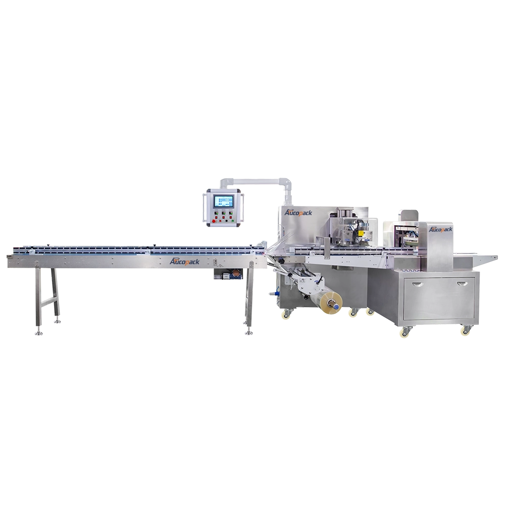 Auto Recipocating Fruit Vegetable Flow Wrap Packing Machine