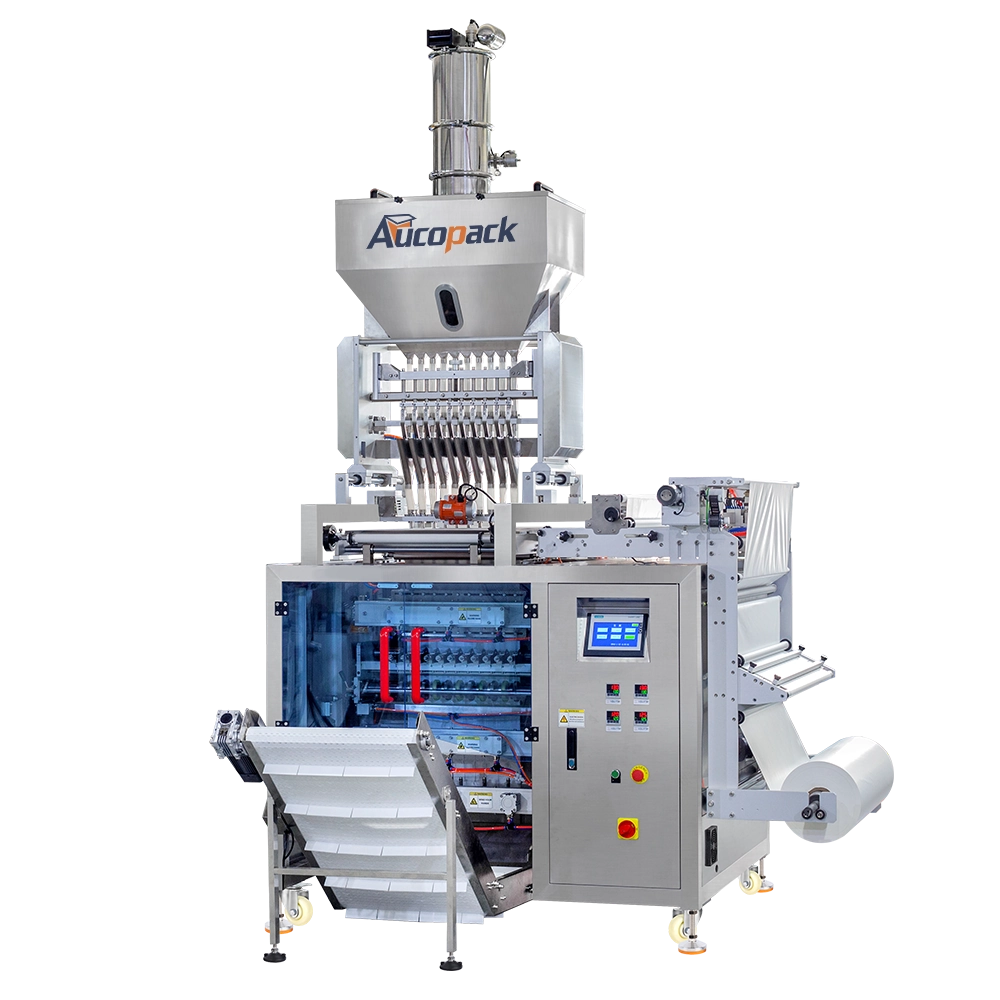 Automatic Multi Lane Powder Sachet Filling & Packaging Machine