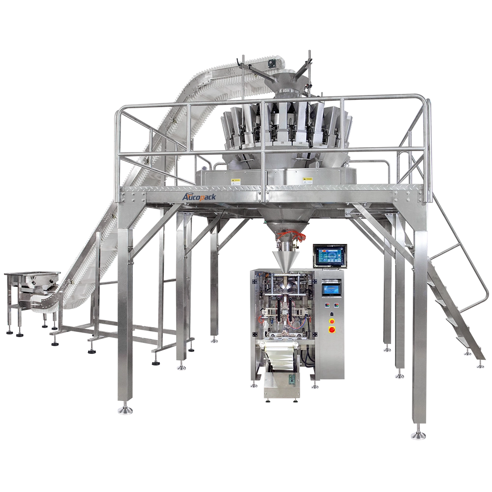 Vertical Form Multi Head Weigher Fill Seal Packaging Machine