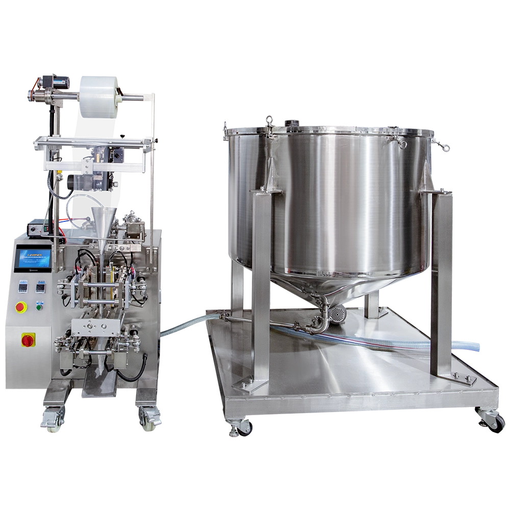 Small Vertical Liquid Packing Machine with Storage Hopper