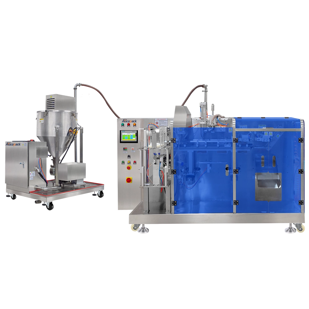 Liquid Premade Pouch Filling Machine with Heating Stirrer