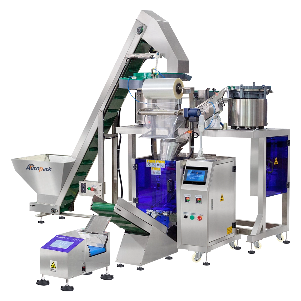 Hardware Screw Furniture Fittings Counting and Packing Machine
