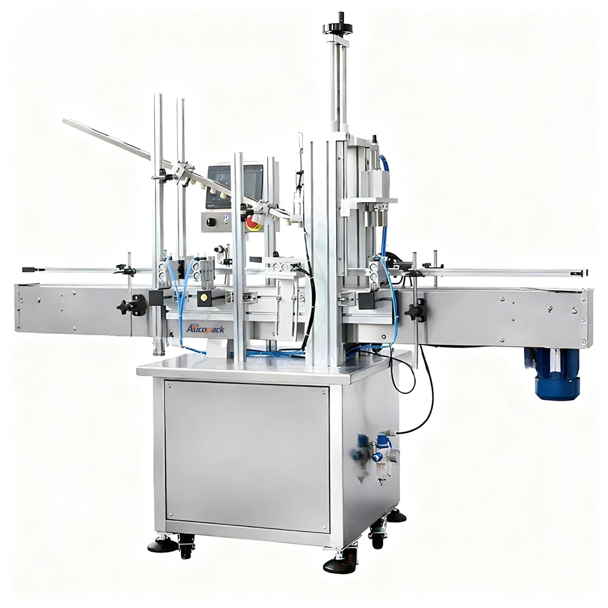 Automatic Pneumatic Champagne Wine Bottle Corking Machine