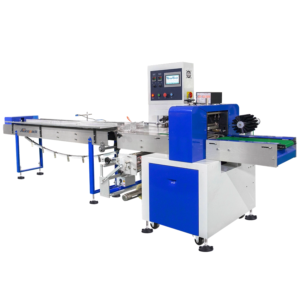 Automatic Paneer Cheese Flow Wrap Packing Machine Equipment