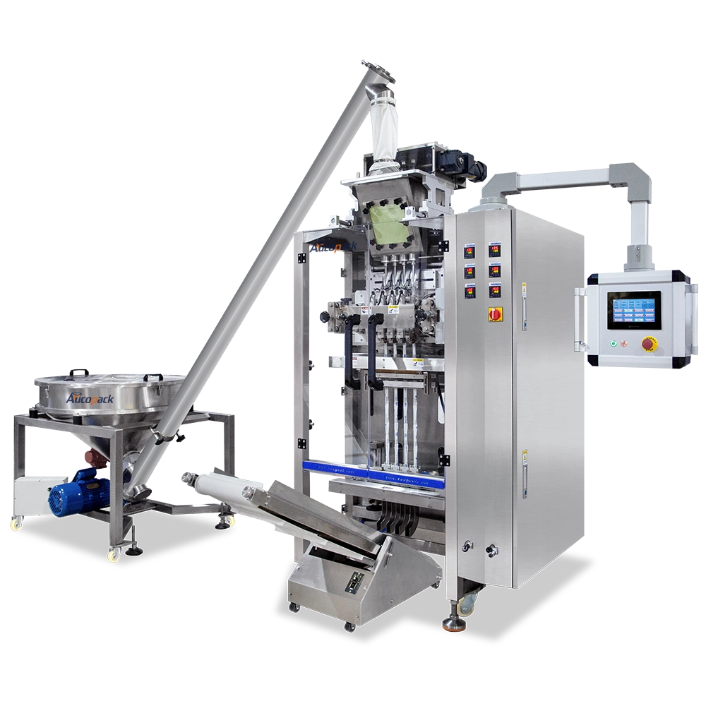 Automatic Multi Lane Stick Nutrition Powder Filling Machine