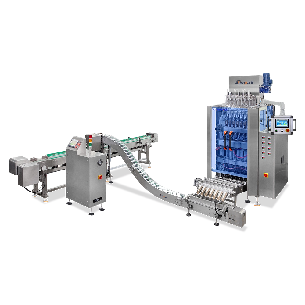 Automatic Multi Lane Sachet Stick Bag in Box Packing Machine