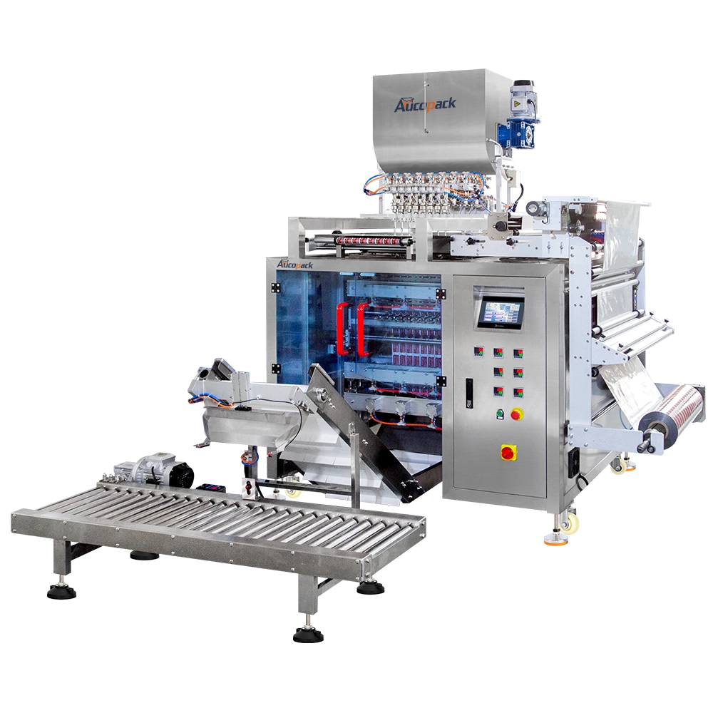 Automatic Multi Lane Sauce Sachet Counting Packing Machine