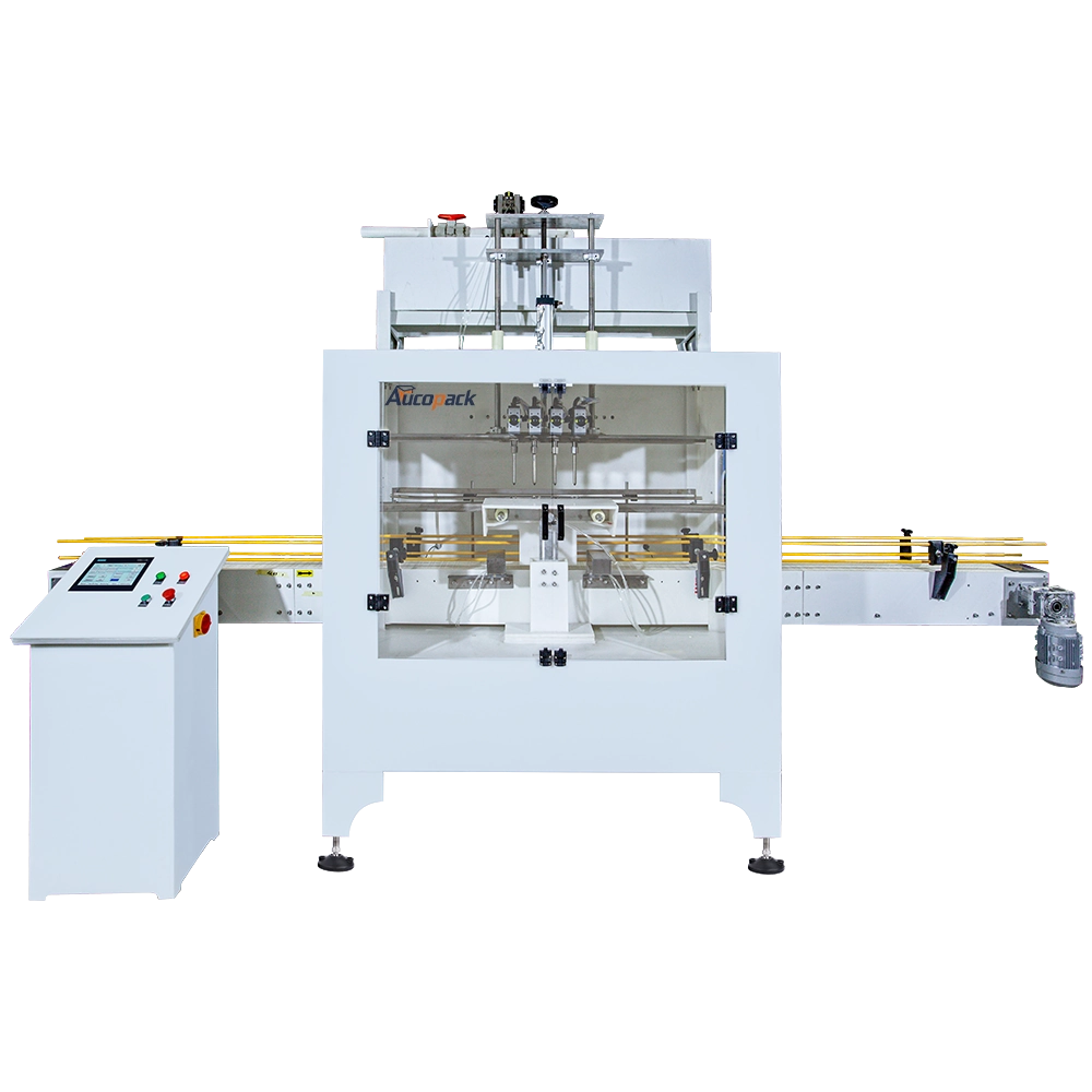 Automatic Liquid Detergent Bottle Filling and Capping Machine