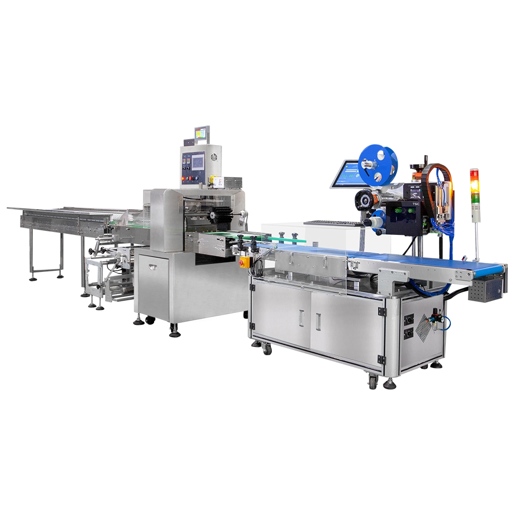 Automatic Horizontal Wrap Packaging Machine with Weigher
