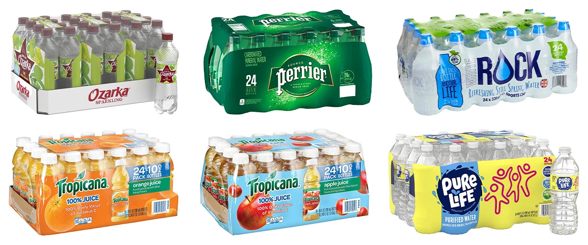 Automatic Water Bottle Shrink Stretch Film Wrapping Machine(图1) Automatic Water Bottle Shrink Stretch Film Wrapping Machine
