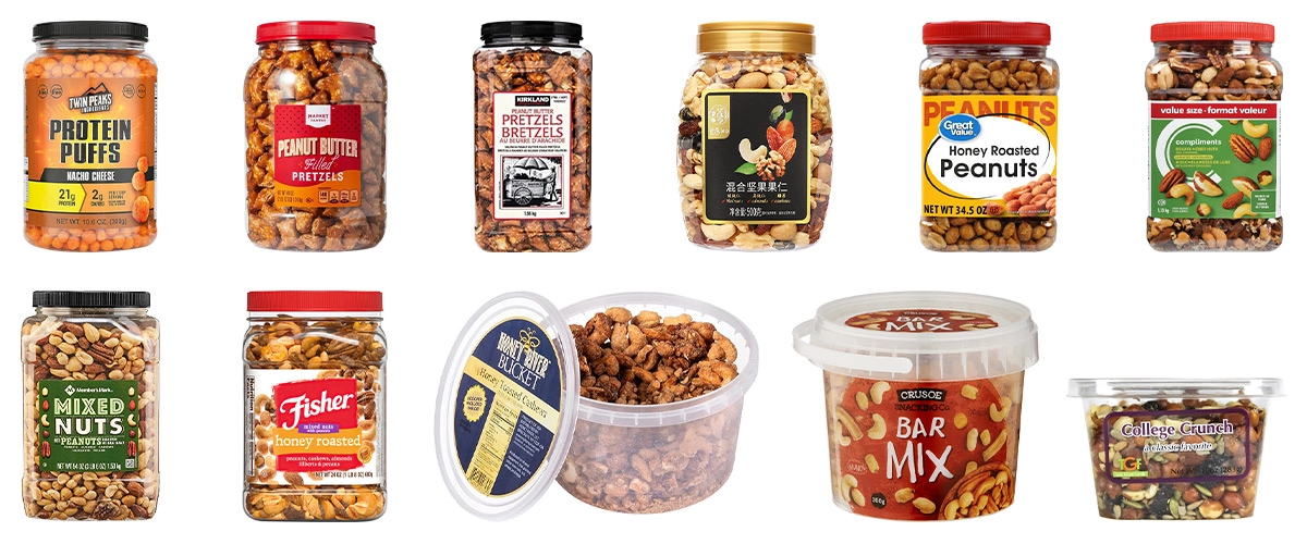 Granular Cashew Nut Tin Bucket Filling and Capping Machine