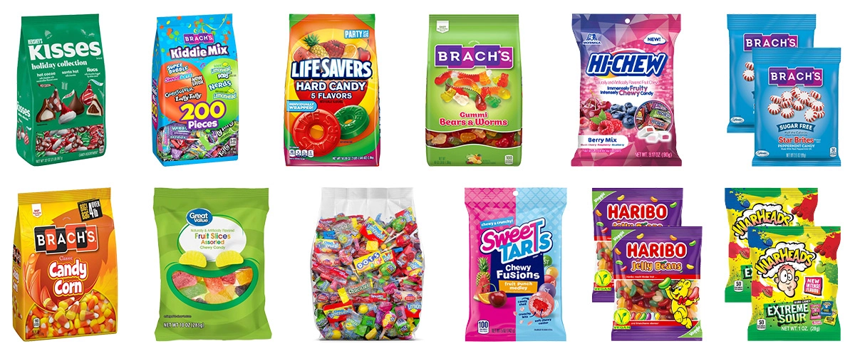 Automatic Vffs Food Candy Pouch Filling & Packaging Machine