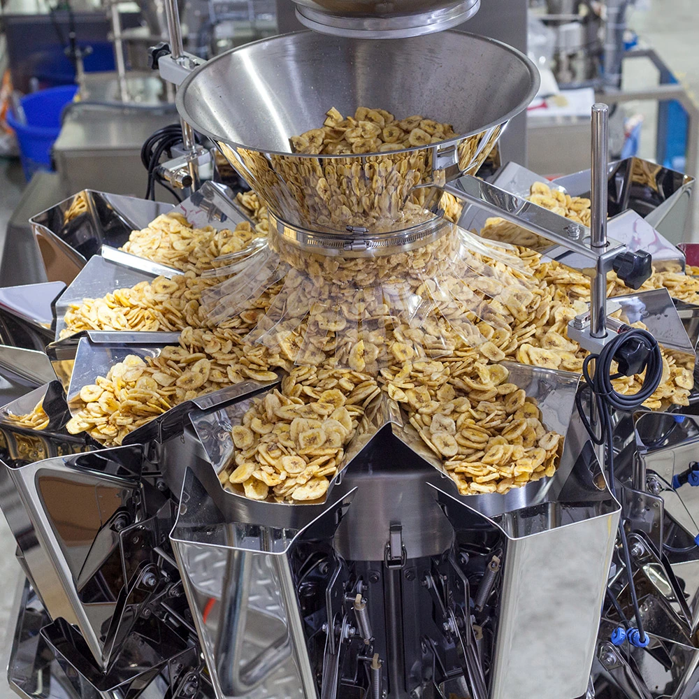 snacks packing machine