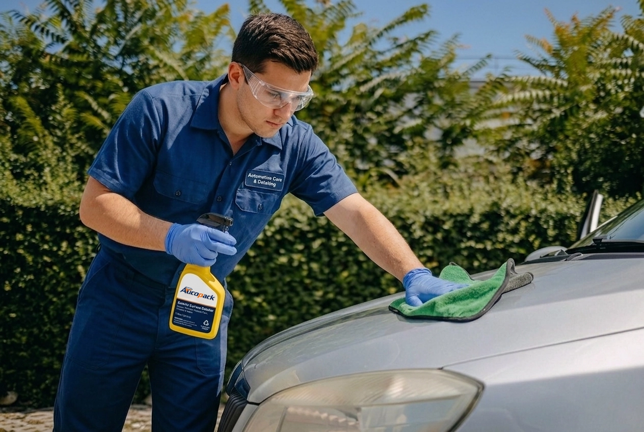 Automotive Care & Detailing Detergant Filling & Capping Machine