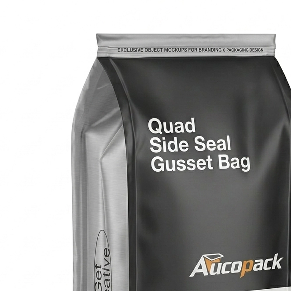 coffee flat bottom pouches doypack machine