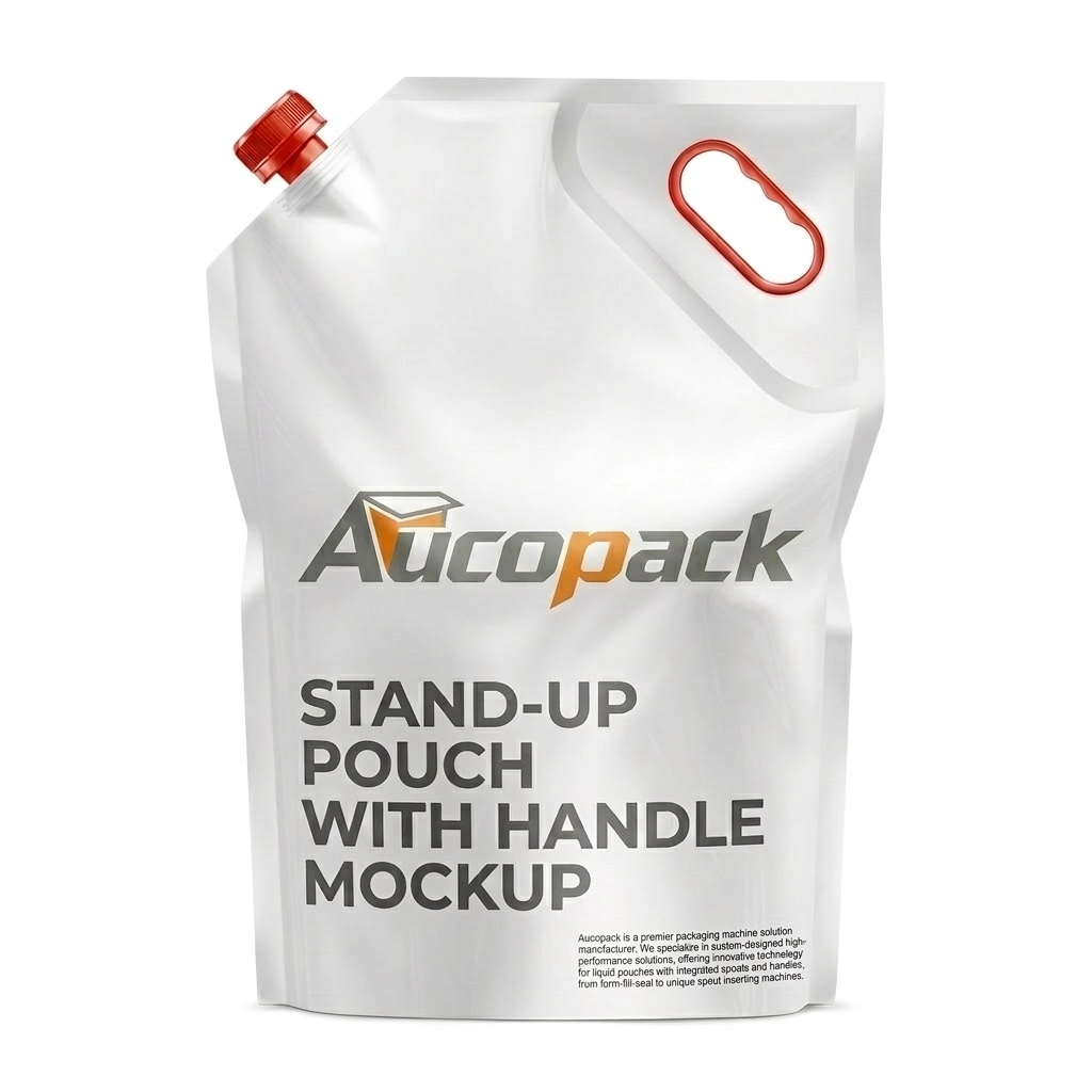 automatic laundry detergent auger spout pouch filling and sealing machine